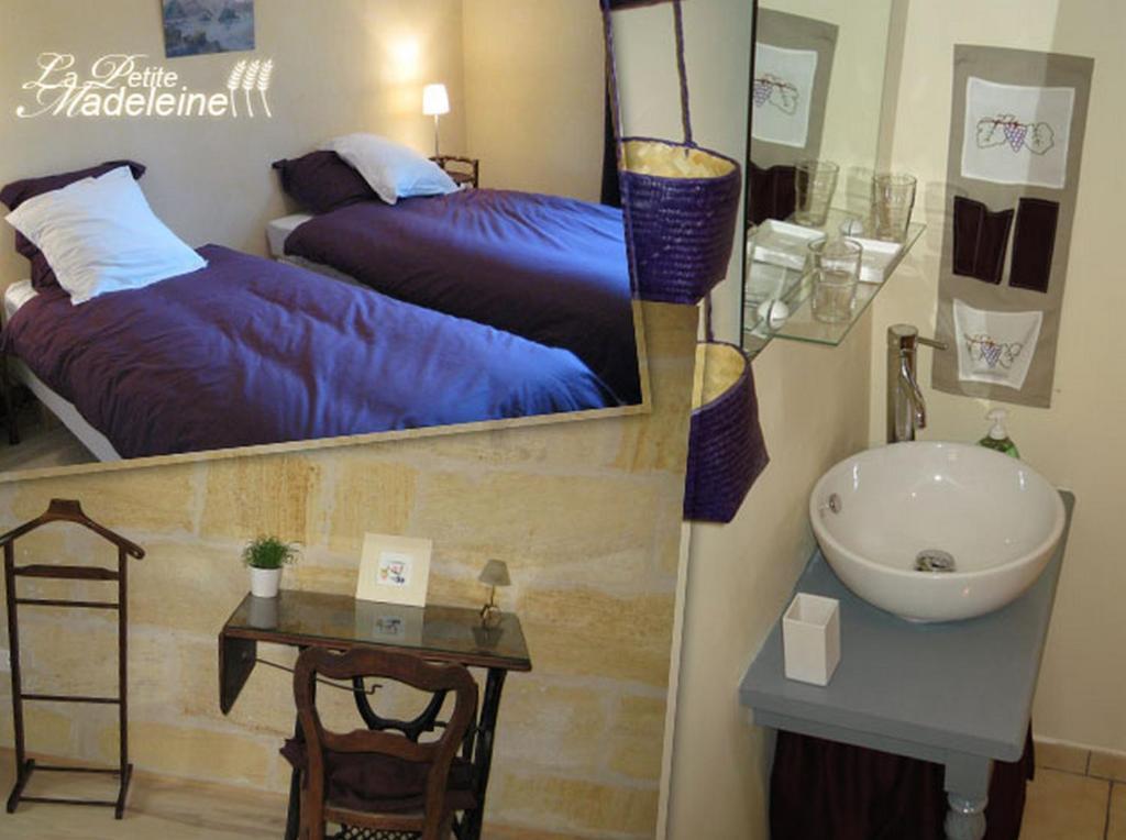 La Petite Madeleine Hotel Castillon-la-Bataille Szoba fotó