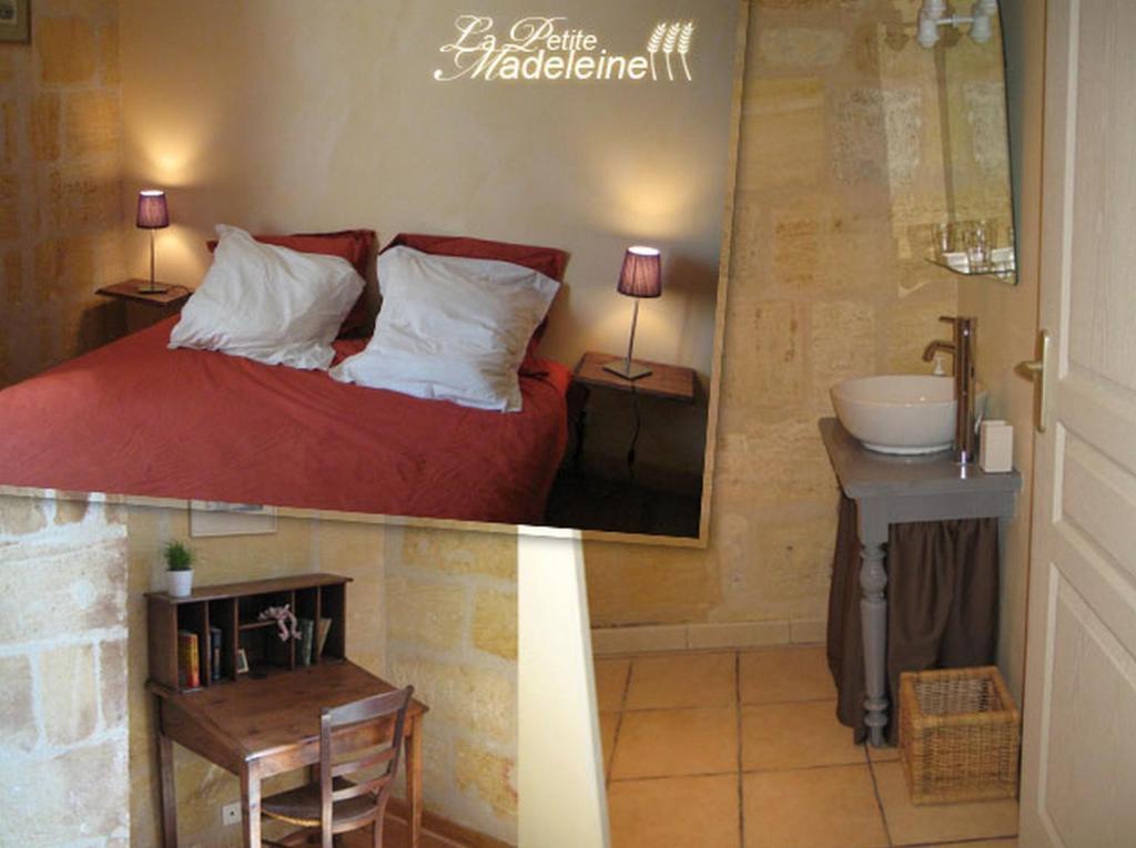 La Petite Madeleine Hotel Castillon-la-Bataille Szoba fotó